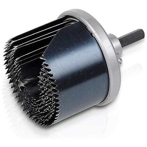 Taglierina Circolare Rundloch Chneider Dose Punte Foro Sega Circolare Sega A Tazza Rechtsschneidend Sia Per Funzionare Come Anche A Mano Libera Stationaer Verwendbar Art. Krt100 Vs, B - 7-tlg. 26-63 Mm - 40mm Tief - Foto 1