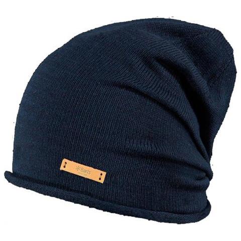 Barts Almer Beanie Berretto Uomo In Misto Lana Con Motivo A Righe, Lavorato A Mano