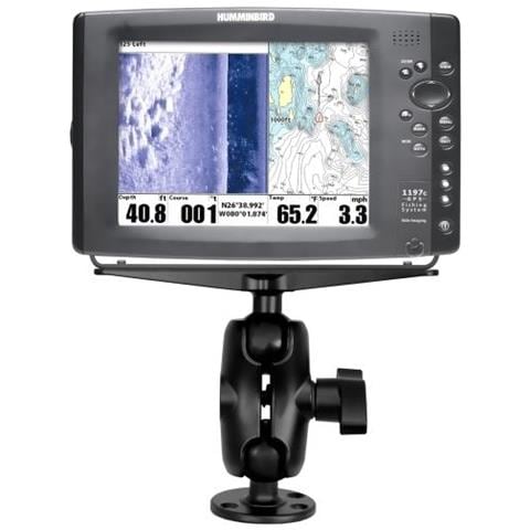 Supporto Per Superfice Liscia Barca Per Gps, Ecoscandaglio, Radar Ram-d-111u-c - Foto 1