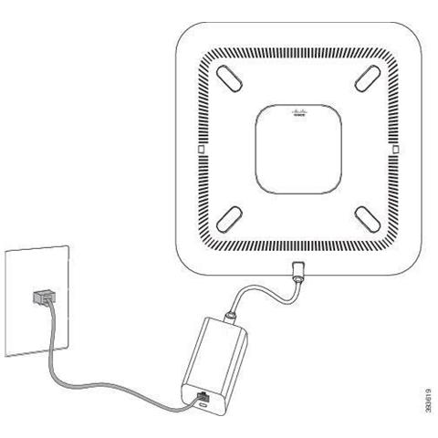 Cisco CP-8832-POE= adattatore PoE e iniettore - Foto 1