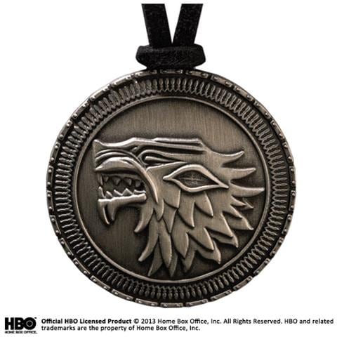 Game Of Thrones Stark Shield Pendant Ciondolo - Foto 1