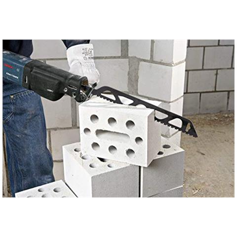 x 50 x 1,5 millimetri Bosch professionale S 2243 HM Endurance Lame dopo mattone, per Poroton, 455, Accessorio per Sega universale - Foto 2