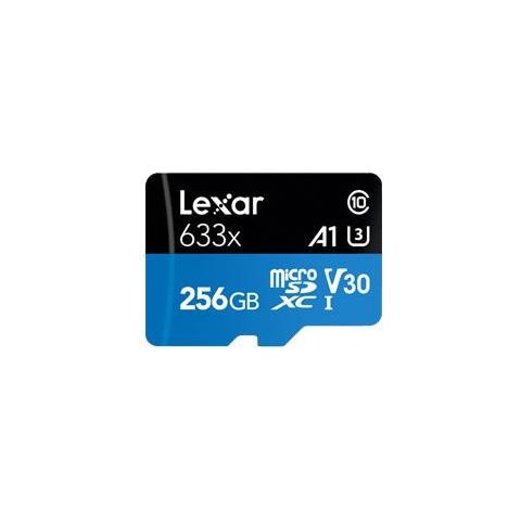 633x Memoria Flash 256 Gb Microsdxc Classe 10 Uhs-i - Foto 1