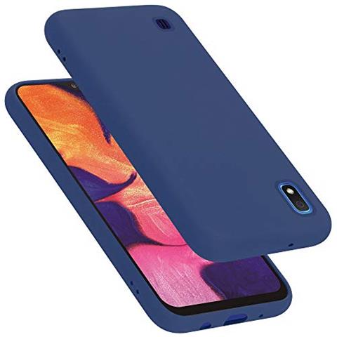 Custodia Compatibile Con Samsung Galaxy A10 In Liquid Blu - Coperchio Protettivo In Silicone Tpu Flessibile - Foto 1