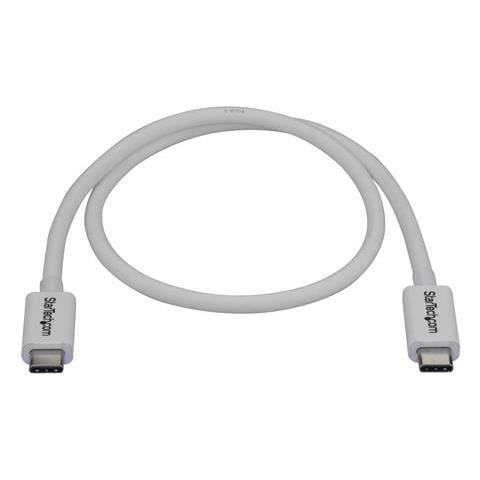 Cavo Thunderbolt 3 - 20Gbps - 50cm - Bianco - Compatabile con Thunderbolt, USB e DisplayPort - Foto 3