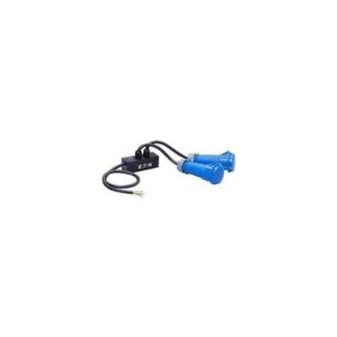 Output cable 32A, hardwired to 2 x 32A EN60309 plugs - Foto 1