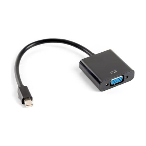 AD-0006-BK cavo e adattatore video 0,2 m VGA (D-Sub) Mini DisplayPort Nero - Foto 1