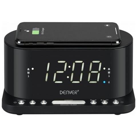 Crq-110 Radio Orologio Digitale Nero - Foto 1