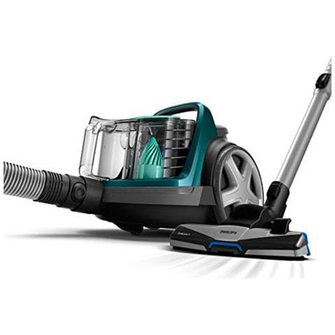 PHILIPS - Aspirazione FC9555/09 Aspirapolvere Senza Sacco, 76 Decibel, con  Tecnologia PowerCyclone 7, Nero / Verde - ePRICE