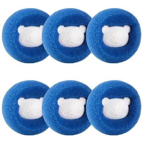 Palla Depilatoria Per Lavatrice 6 Pz Blu - Foto 1