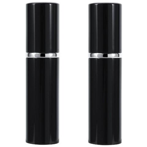 Mini Flacone Spray Di Ricarica Per Profumo, Confezione Da 2 Black - Foto 1