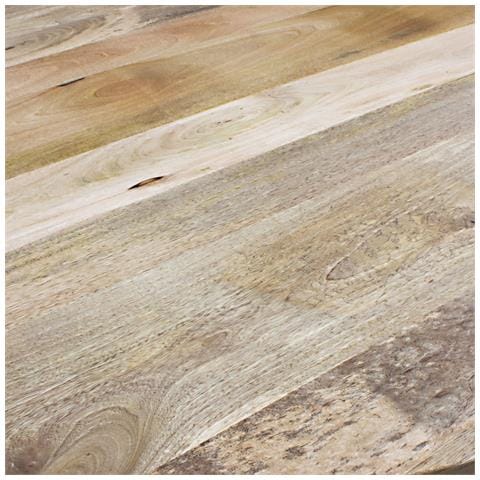 Zaffiro - Tavolo Rotondo In Legno Massiccio - Foto 3