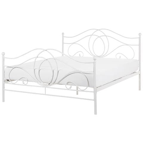 Letto Metallo Lyra 140 X 200 Cm Bianco - Foto 8