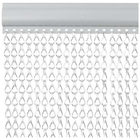 Zanzariera Da Porta A Catena 90x200 Cm In Alluminio - Foto 3