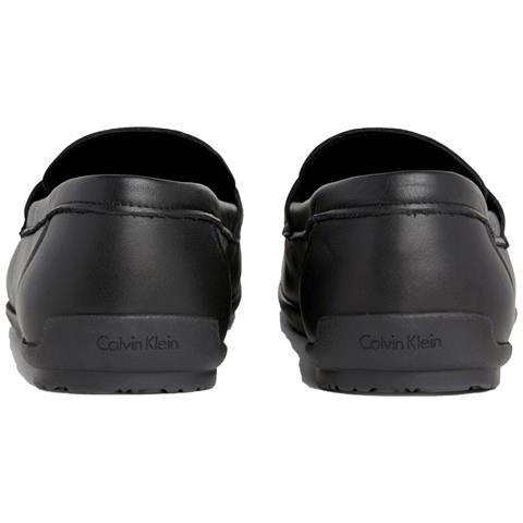 Driving Metal Bar Mocassino Pelle Scarpe Uomo Nero Eu 45, Hm0hm01473 Beh - Foto 3
