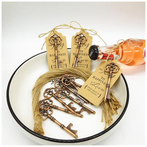 Etichette Regalo Vintage In Rame Con Spago 8-pack - Foto 2