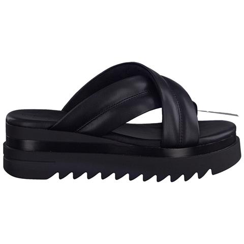 Black Leisure Open Slippers Ciabatte Sintetico E Tessile Scarpe Donna Nero Eu 41, 2-27504-20 001 - Foto 1