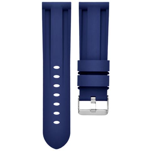 Cinturino Per Orologio In Silicone Per Panerai Luminor Marina Blue 20 Mm - Foto 2