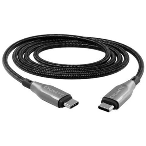 Cavo Usb-c A Usb-c 3m Ricarica Rapida Ultra Resistente, Nero / Argento - Foto 2