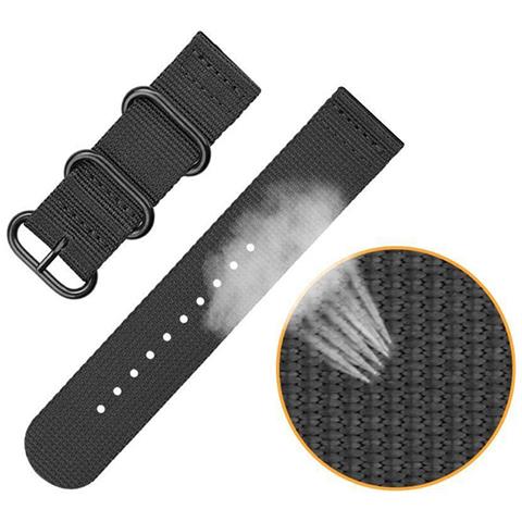 Cinturino In Nylon Per Suunto 7 E Suunto 9 Black - Foto 3