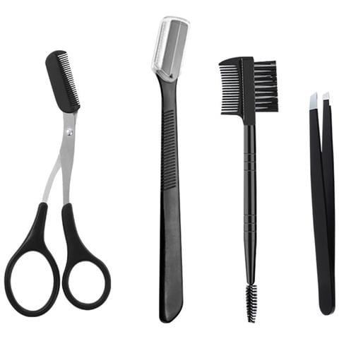 Kit Per La Cura Delle Sopracciglia Con Forbici Per Sopracciglia - Foto 1
