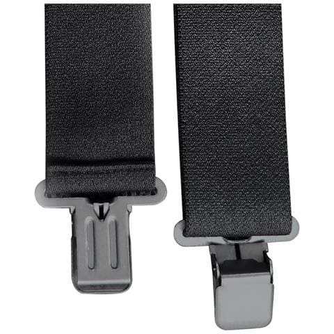 Bretelle Elastiche A X Da 5 Cm Con Quattro Clip - Indumenti Da Lavoro Resistenti - Foto 2