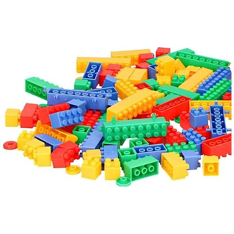 Lotto Di 1 Gioco Di Costruzioni Per Bambini Set 1 156 Blocchi Assemblabili, Multicolore - Foto 2