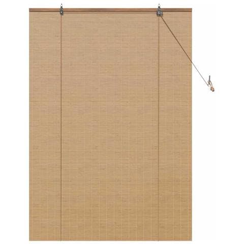 Tende e Tapparelle per Finestre con tende Marrone Chiaro Bambù - Foto 1