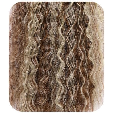 Extension Capelli Sintetici Ricci Effetto Lana Multicolore Termoresistenti - 60cm - Foto 2