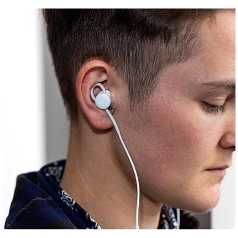 Auricolare Originale Stereo Ergoniomico G019a Usb-c White Bulk Per Smartphone - Foto 5