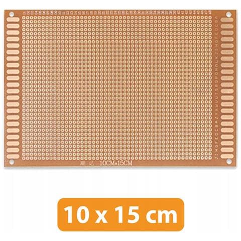 Piastra Prototipo Universale 100x150 Mm - Montaggio Tht, Fori 2,54 Mm | Elettronica Saldatura | - Foto 5