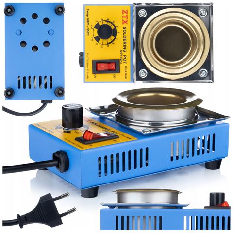 Tigelle Saldatura 21-b 160w - Riscaldamento Rapido, Precisione | Diametro 50mm, Temperatura 100-550°c | Uso Versatile - Foto 8