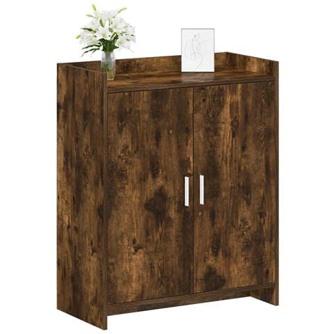 Mobile per scarpe con porta Rovere Fumo 73,5 x 36 x 92 cm - Foto 2
