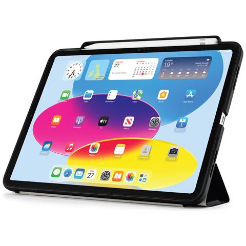 P053-49-V custodia per tablet 27,7 cm (10.9") Custodia flip a libro Nero - Foto 1