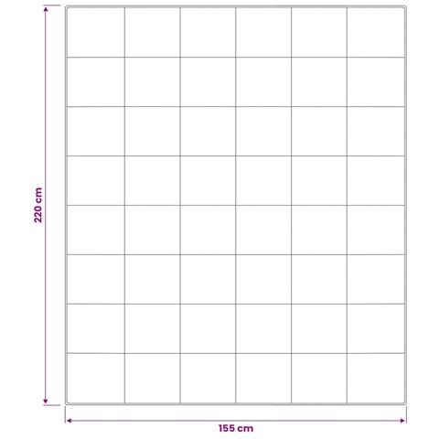 Set di piumone e cuscini 3 pz 155x220 cm Estate 140 GSM Lana - Foto 10