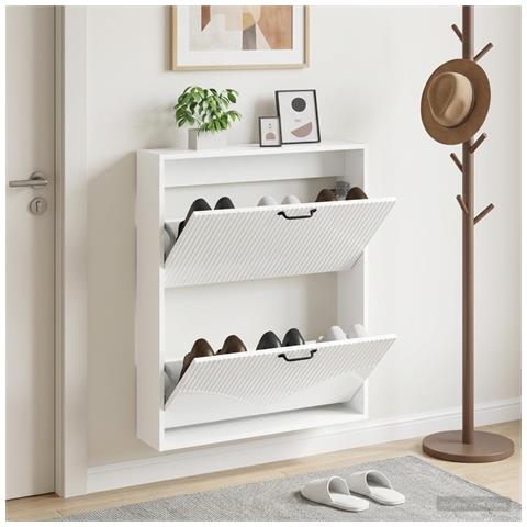 Mobiletto per Scarpe da Muro HOORN 71 x 17 x 86 cm - Foto 2