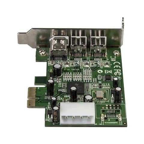 Scheda adattatore PCI Express FireWire 2b 1a 1394 a basso profilo - 3 porte - Foto 3