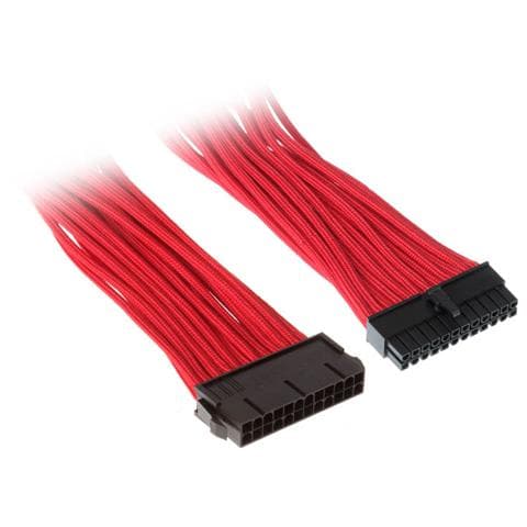 Adattatore ATX 24pin to MB-24pin 300mm, Rosso - Foto 1
