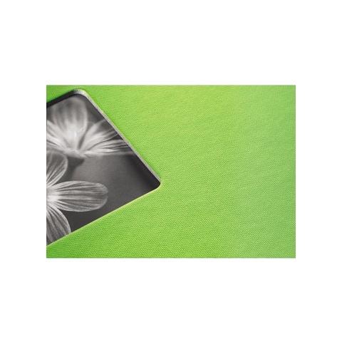 Fine Art spirale kiwi 24x17 50 pagine nere 113676 - Foto 6