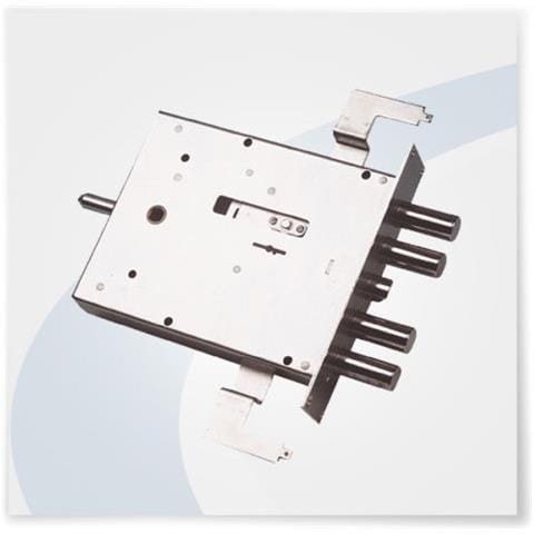 Art. 1900n4 Serratura Triplice A Doppia Mappa 4 Mandate Sinistra - Foto 1
