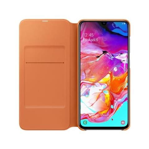 Wallet Cover per Galaxy A70 bianco - Foto 2