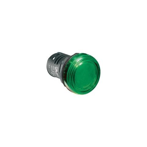 Indicatore Led 220v Luce Fissa Serie 8lm 22mm Verde 8lp2tilm3p - Foto 1