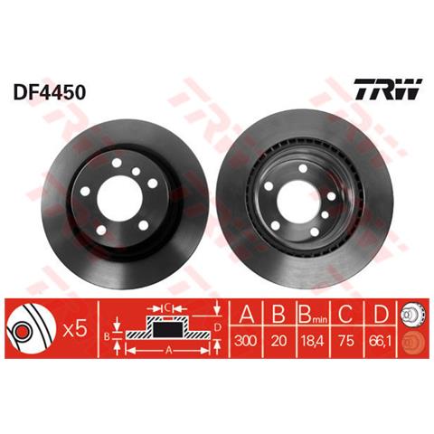 2 Dischi Freno Df4450 - Foto 2