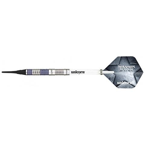 Silver Star 80% Tungsten Gary Anderson Soft Tip, Freccette Uomo, 18 G - Foto 1