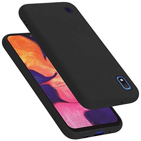 Custodia Compatibile Con Samsung Galaxy A10 In Liquid Nero - Coperchio Protettivo In Silicone Tpu Flessibile - Foto 1