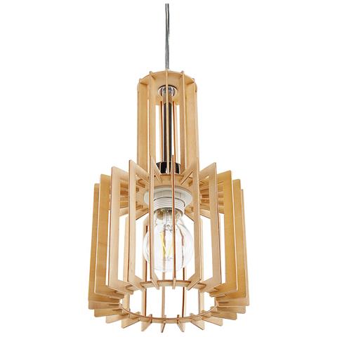 Lampadario Da Soffitto Legno Chiaro Niari - Foto 14