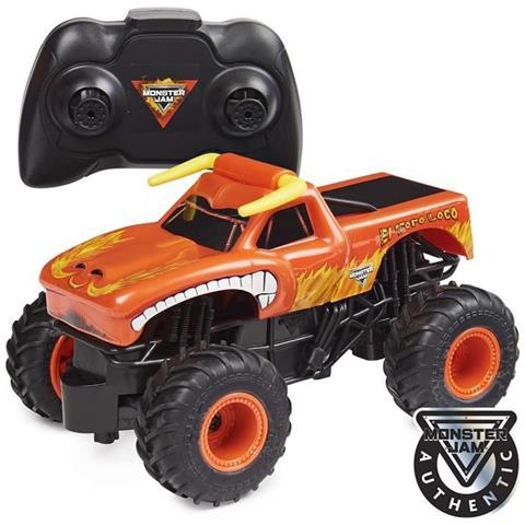 El Toro Loco Rc 1:24 - Monster Truc Official Radio Controlled Vehicle 2.4 Ghz - 6060517 - Giocattolo Per Bambini 4 Anni E + - Foto 1