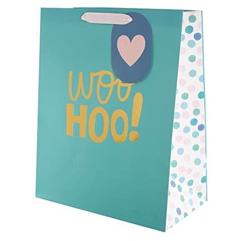Multi-occasion Gift Bag Da Woo Hoo - Grande (compleanno Congratulazioni Wedding) - Foto 1