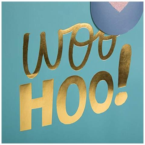 Multi-occasion Gift Bag Da Woo Hoo - Grande (compleanno Congratulazioni Wedding) - Foto 4