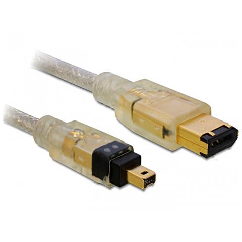FireWire A / A, 1.0m, Grigio - Foto 1